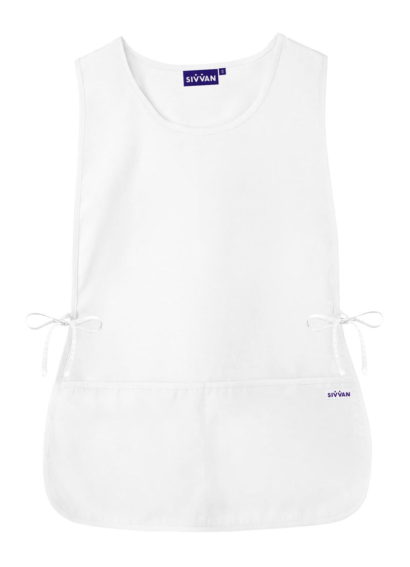 Sivvan Unisex Apron - Cobbler Apron - S8700 - White - R - Image 1